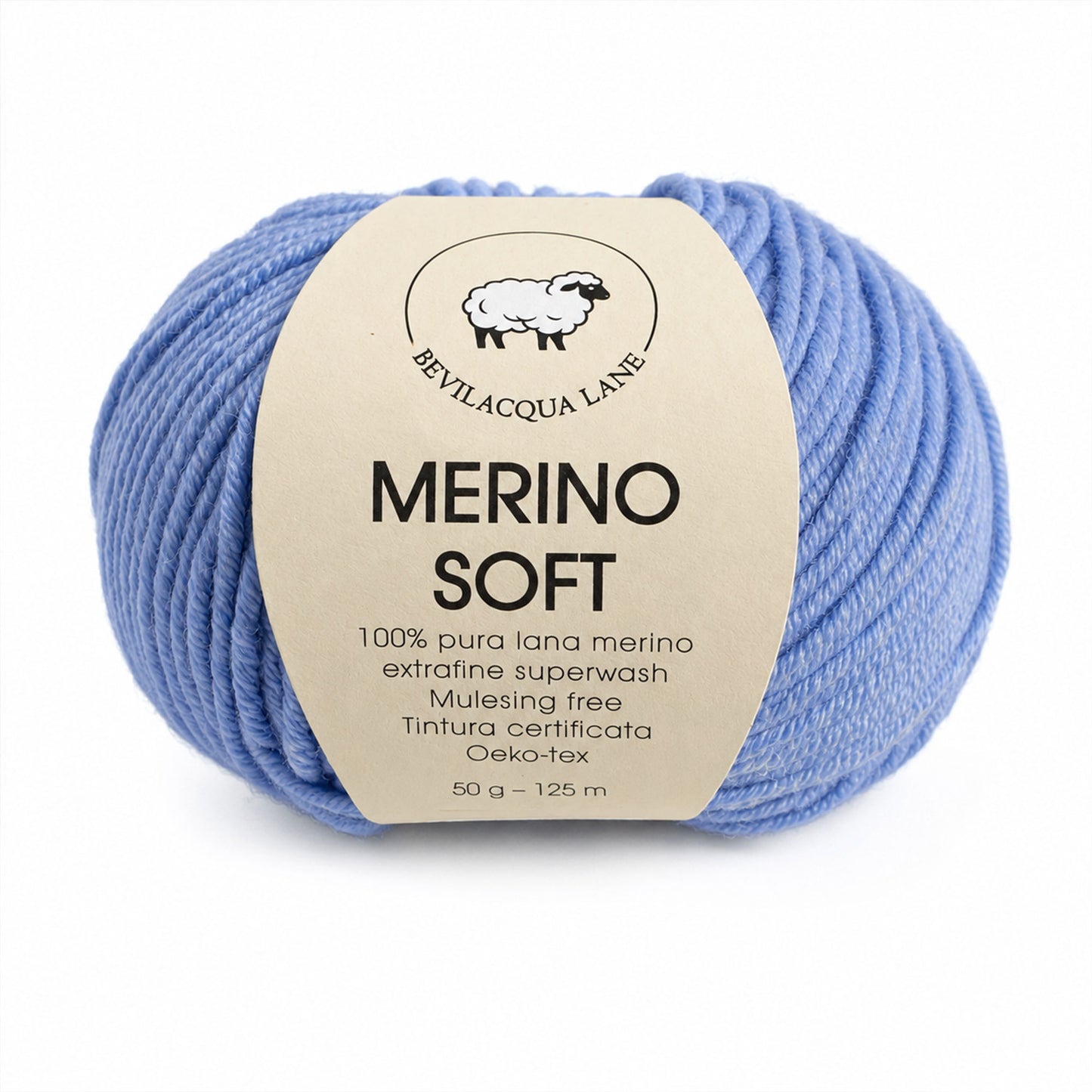 Merino Soft – Filato 100% Lana Merino Extra Fine Irrestringibile