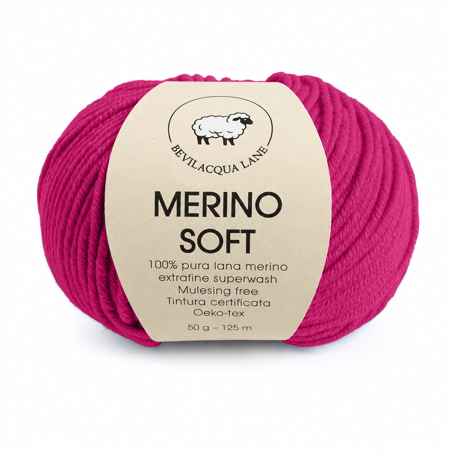 Merino Soft – Filato 100% Lana Merino Extra Fine Irrestringibile