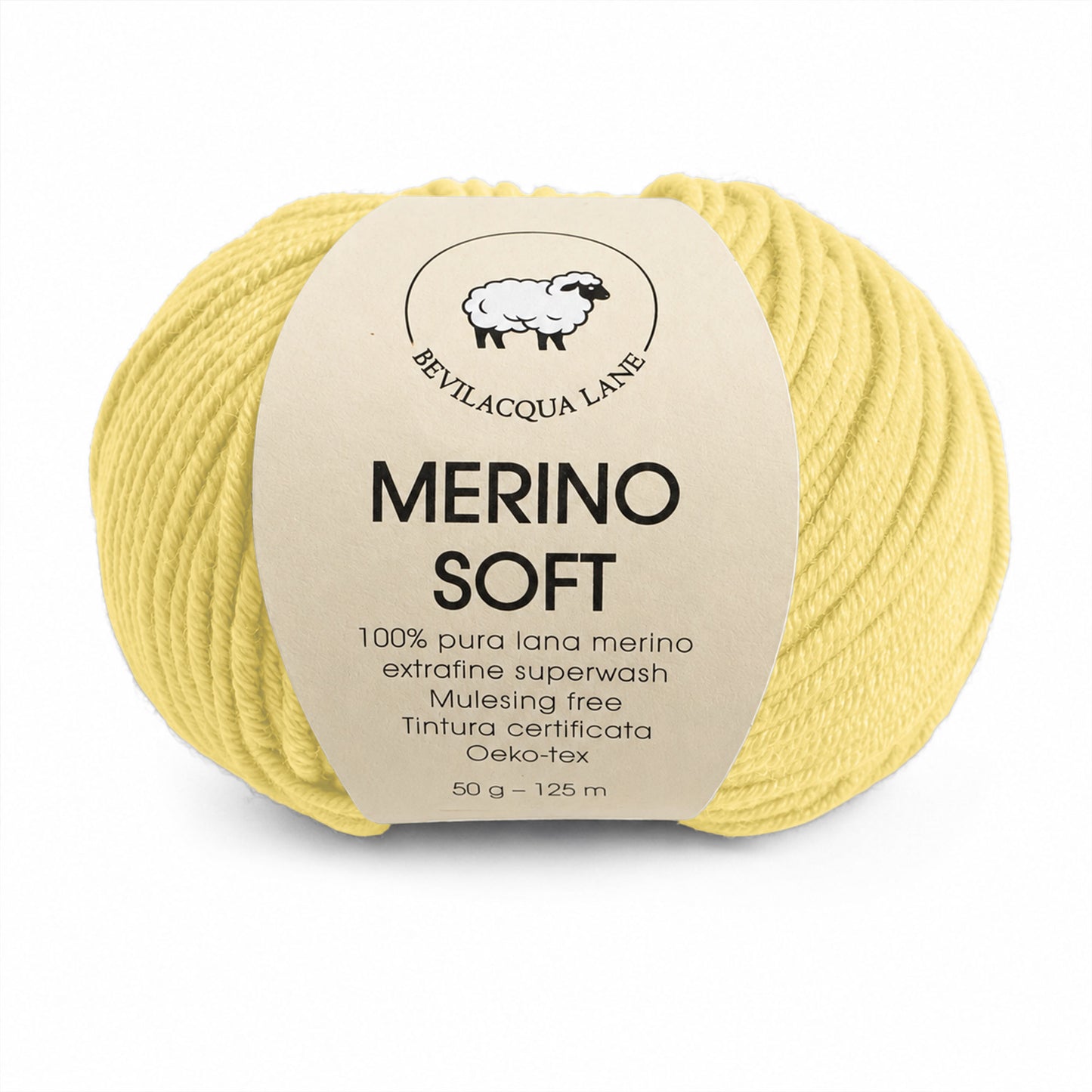 Merino Soft – Filato 100% Lana Merino Extra Fine Irrestringibile
