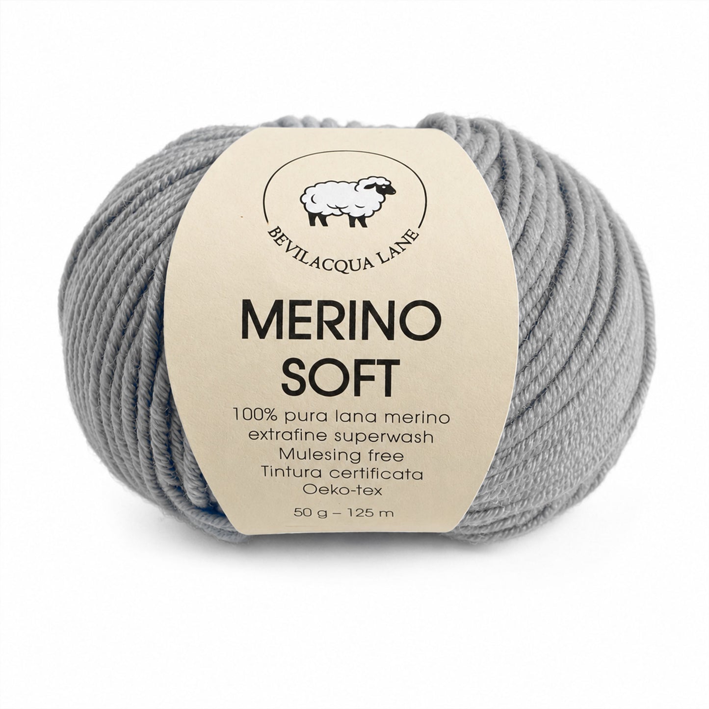 Merino Soft – Filato 100% Lana Merino Extra Fine Irrestringibile