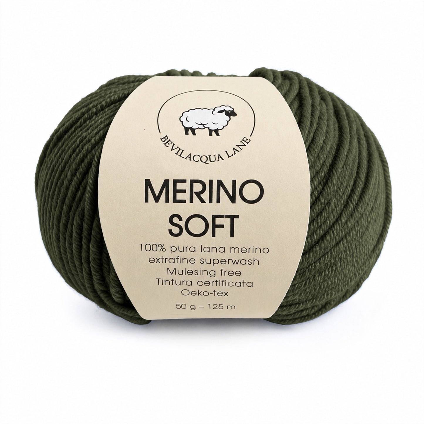 Merino Soft – Filato 100% Lana Merino Extra Fine Irrestringibile