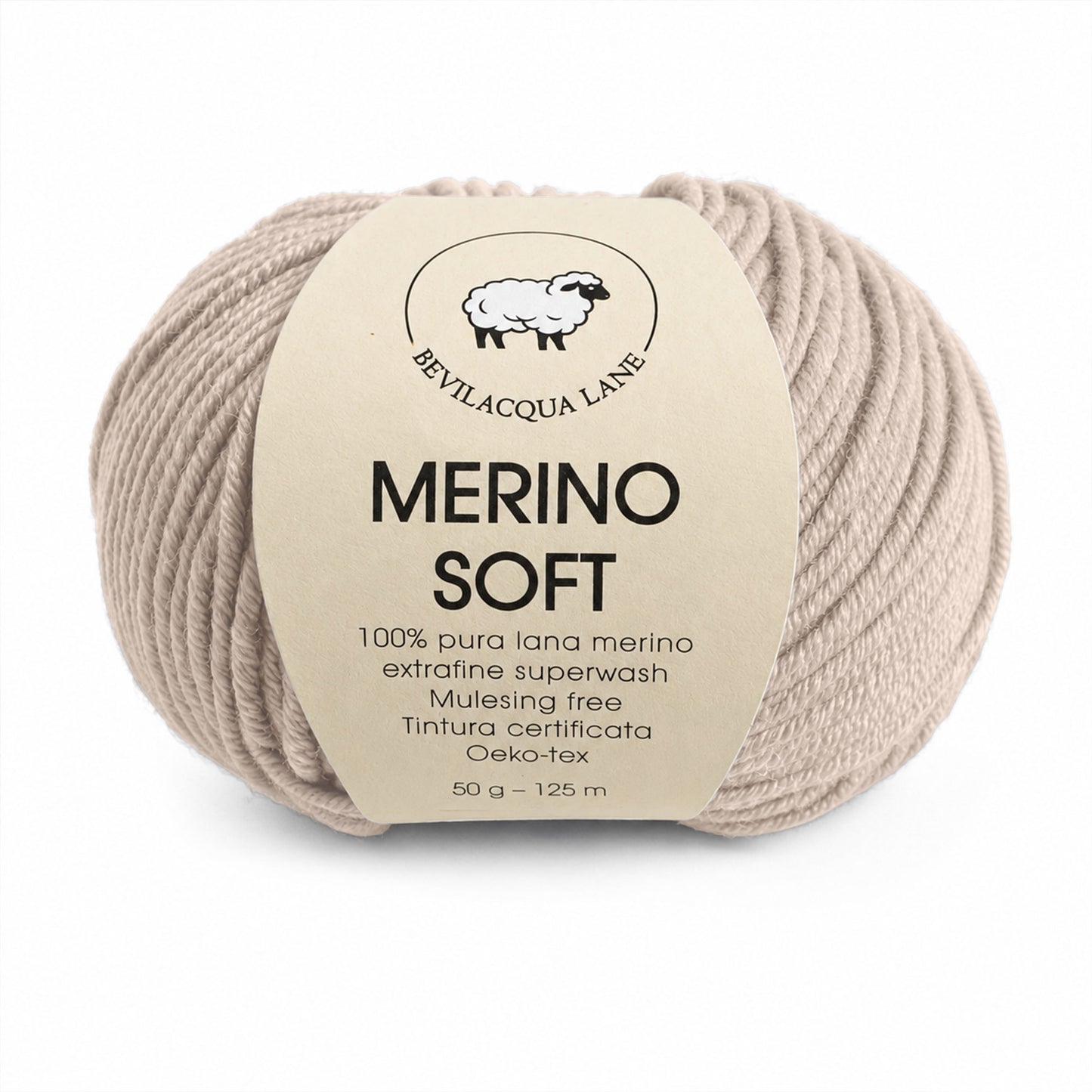 Merino Soft – Filato 100% Lana Merino Extra Fine Irrestringibile