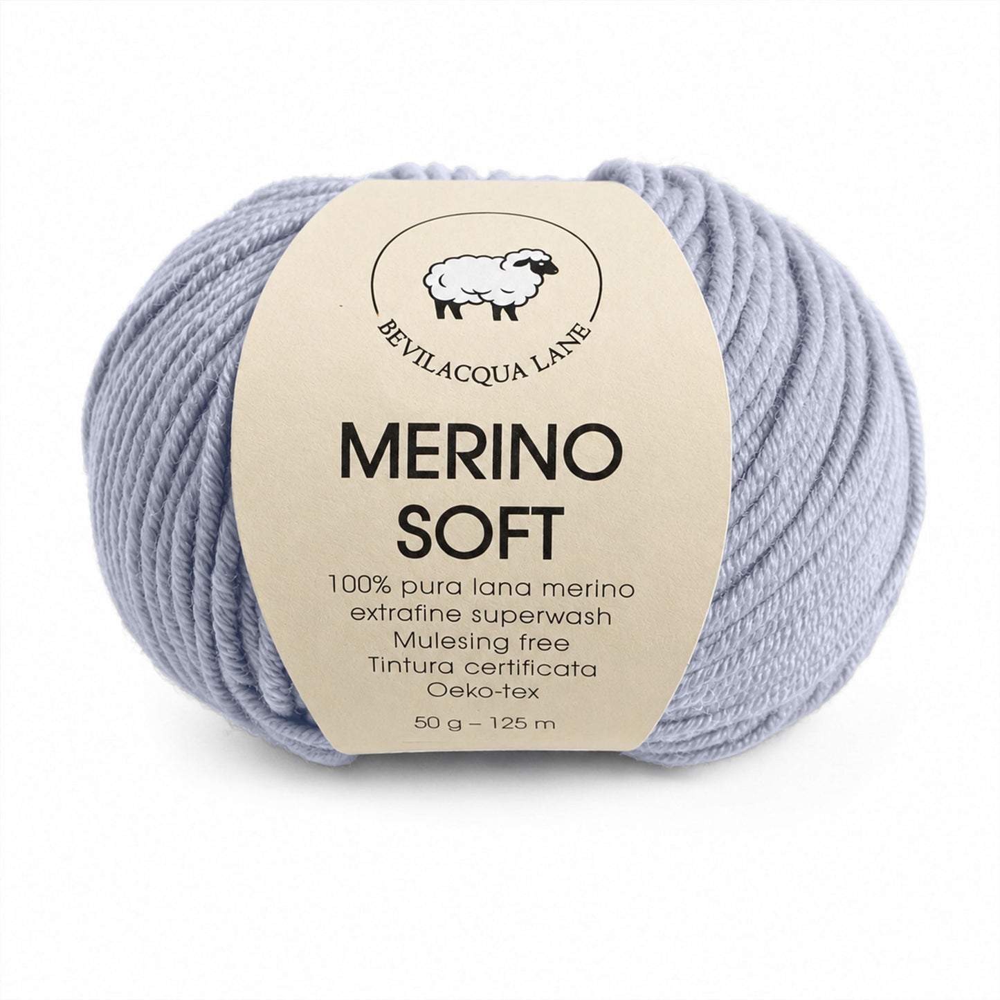 Merino Soft – Filato 100% Lana Merino Extra Fine Irrestringibile