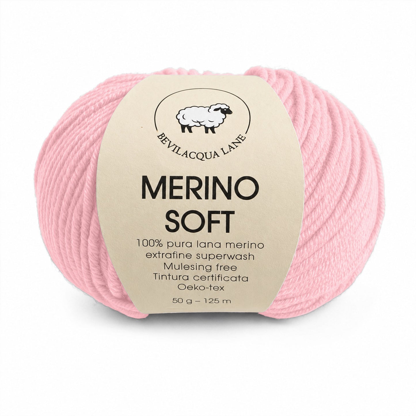 Merino Soft – Filato 100% Lana Merino Extra Fine Irrestringibile