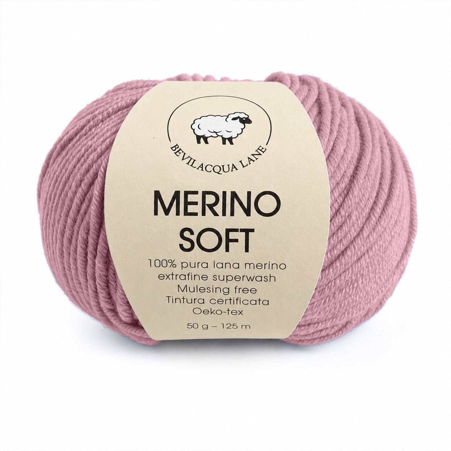 Merino Soft – Filato 100% Lana Merino Extra Fine Irrestringibile