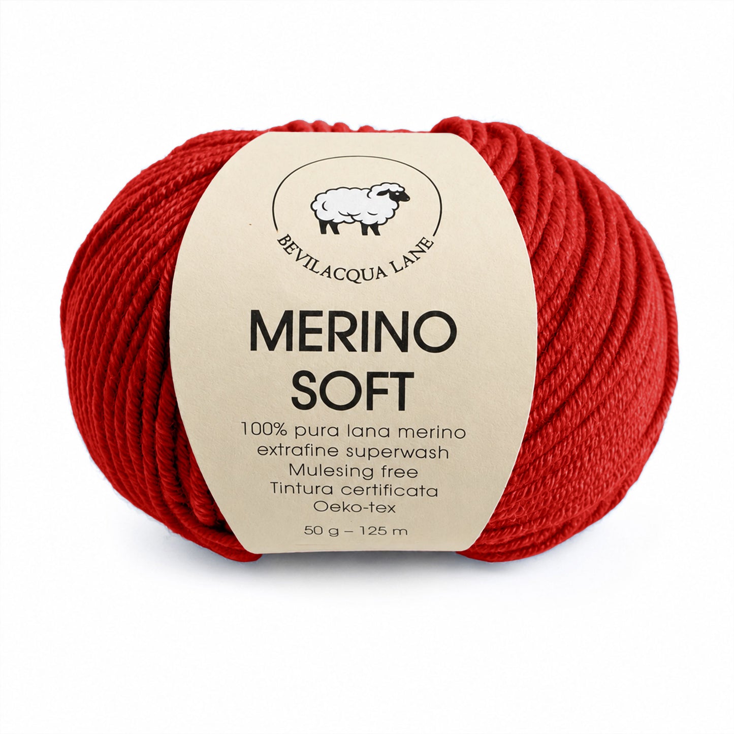 Merino Soft – Filato 100% Lana Merino Extra Fine Irrestringibile