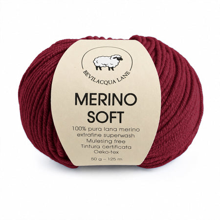 Merino Soft – Filato 100% Lana Merino Extra Fine Irrestringibile