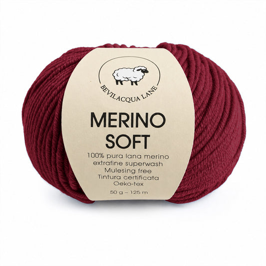 Merino Soft – Filato 100% Lana Merino Extra Fine Irrestringibile