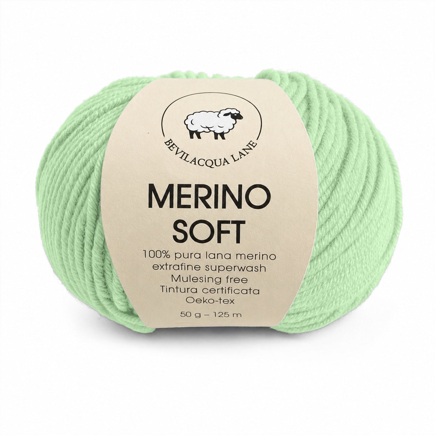Merino Soft – Filato 100% Lana Merino Extra Fine Irrestringibile
