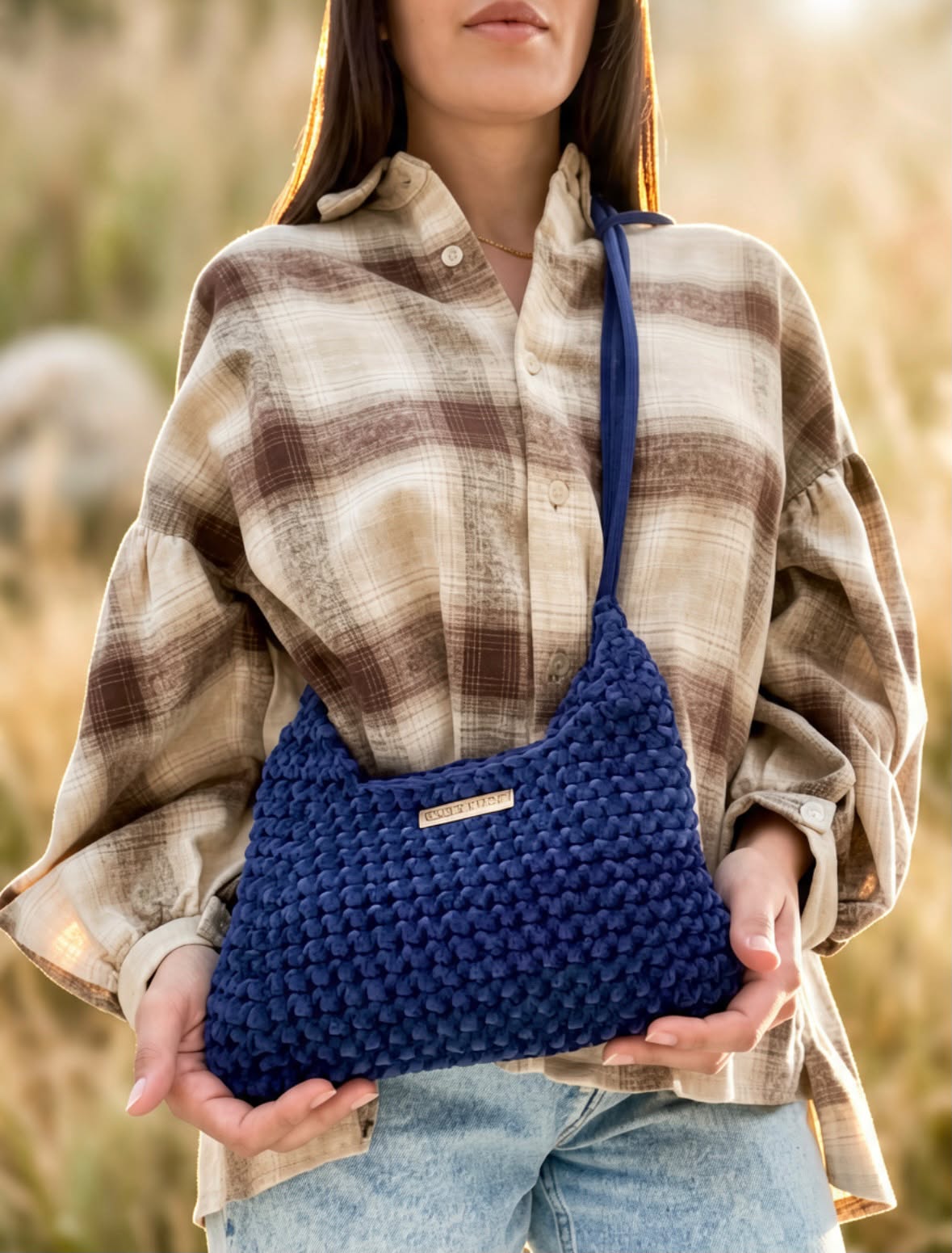 Velvet Charm Bag | Pattern di Il Peso Leggero