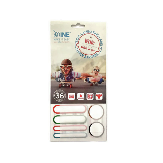 Confezione etichette personalizzabili Mine Make It Easy