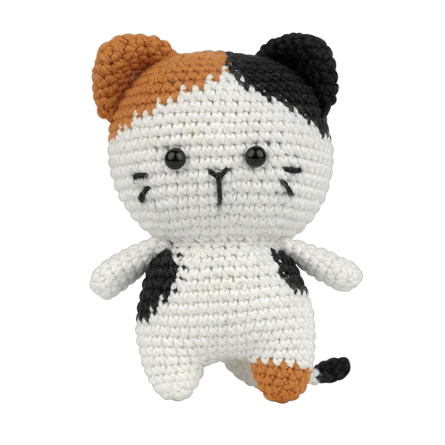 Contenuto kit Meowrice il Gatto con filati e accessori
