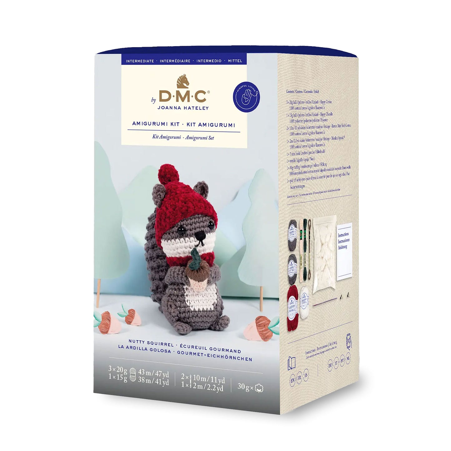 DMC Kit Amigurumi Nutty Squirrel confezione originale