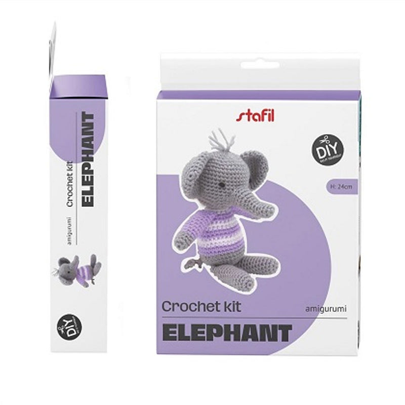 Kit Uncinetto Amigurumi Elephant – Stafil