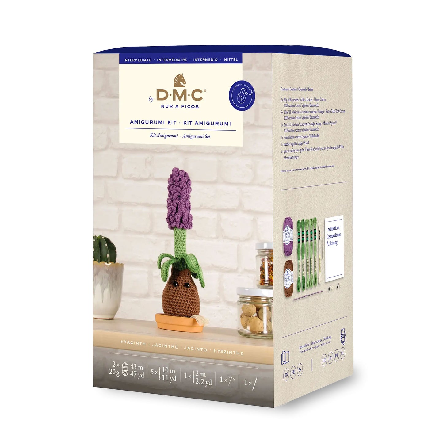 kit amigurumi dmc giacinto confezione