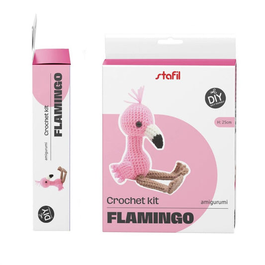 Kit Uncinetto Amigurumi Flamingo – Stafil