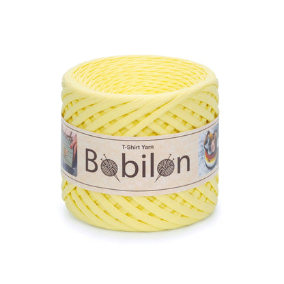Fettuccia Bobilon Medium 7-9 mm filato T-shirt per borse e cestini – colore lemon
