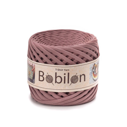 Fettuccia Bobilon Medium 7-9 mm filato T-shirt per borse e cestini – colore lilac