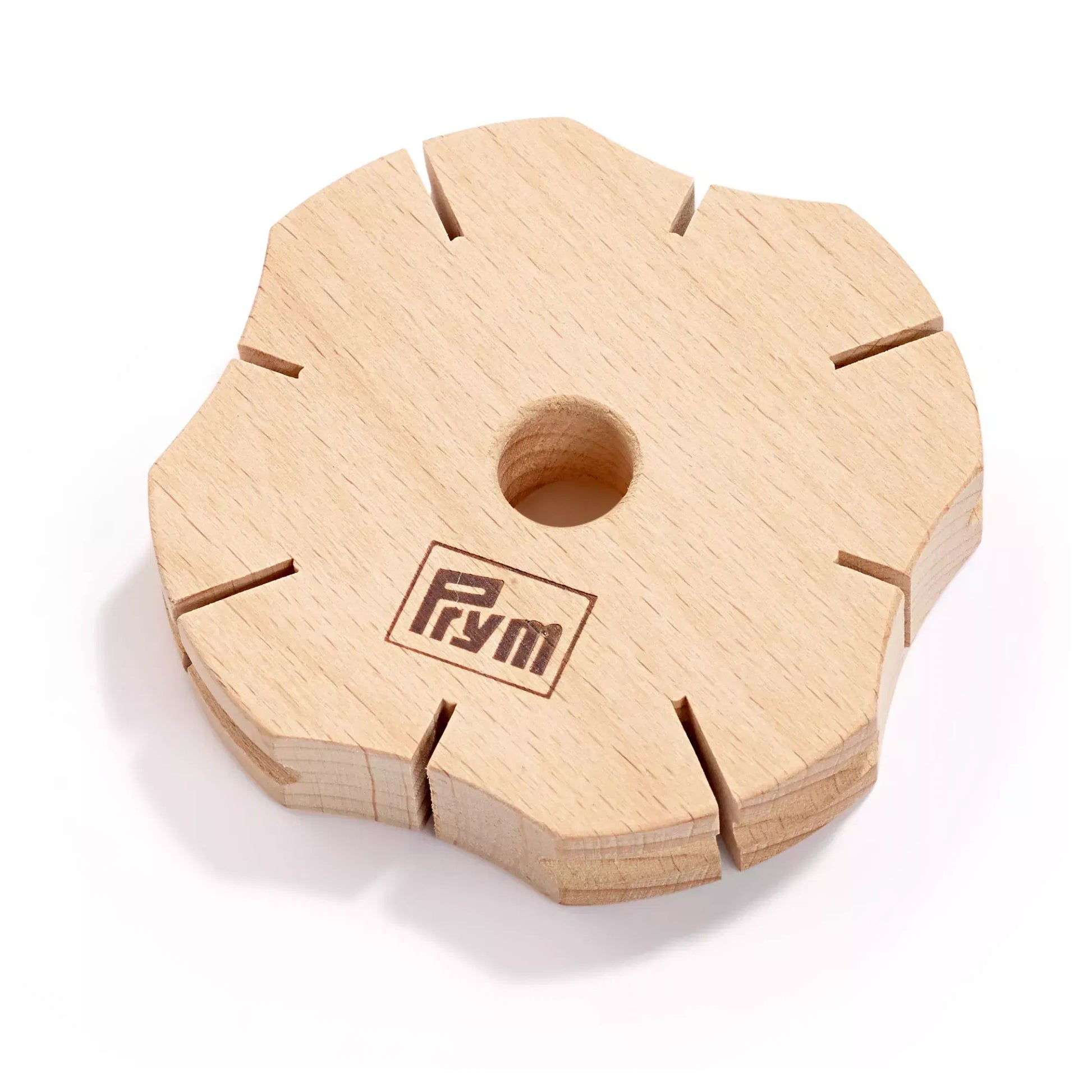 Telaio a stella Prym in legno per intrecciare cordoncini e braccialetti 225136