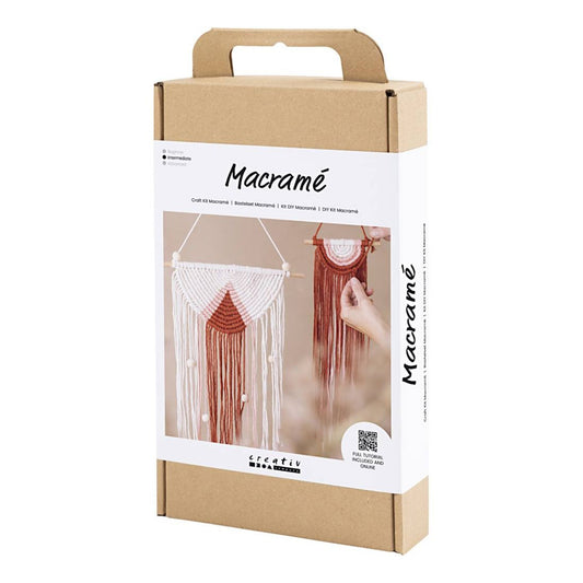 Kit macramé decorazione da parete Creative Company livello intermedio