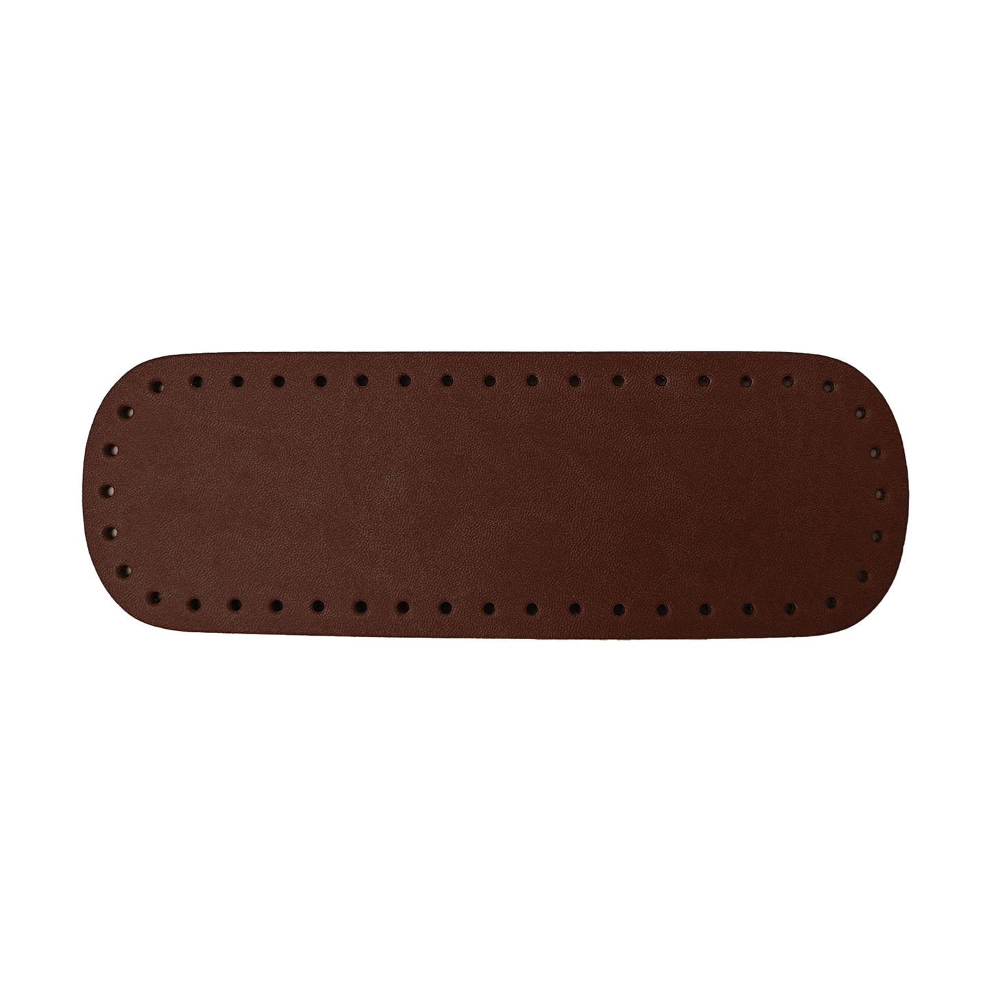 Fondo Borsa Ovale 24x8 cm in Pelle Sintetica e Cuoio Rigenerato - Vari Colori