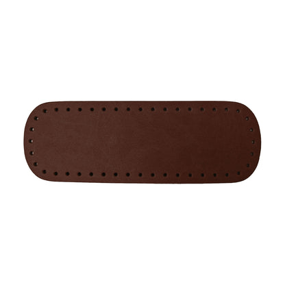 Fondo Borsa Ovale 24x8 cm in Pelle Sintetica e Cuoio Rigenerato - Vari Colori