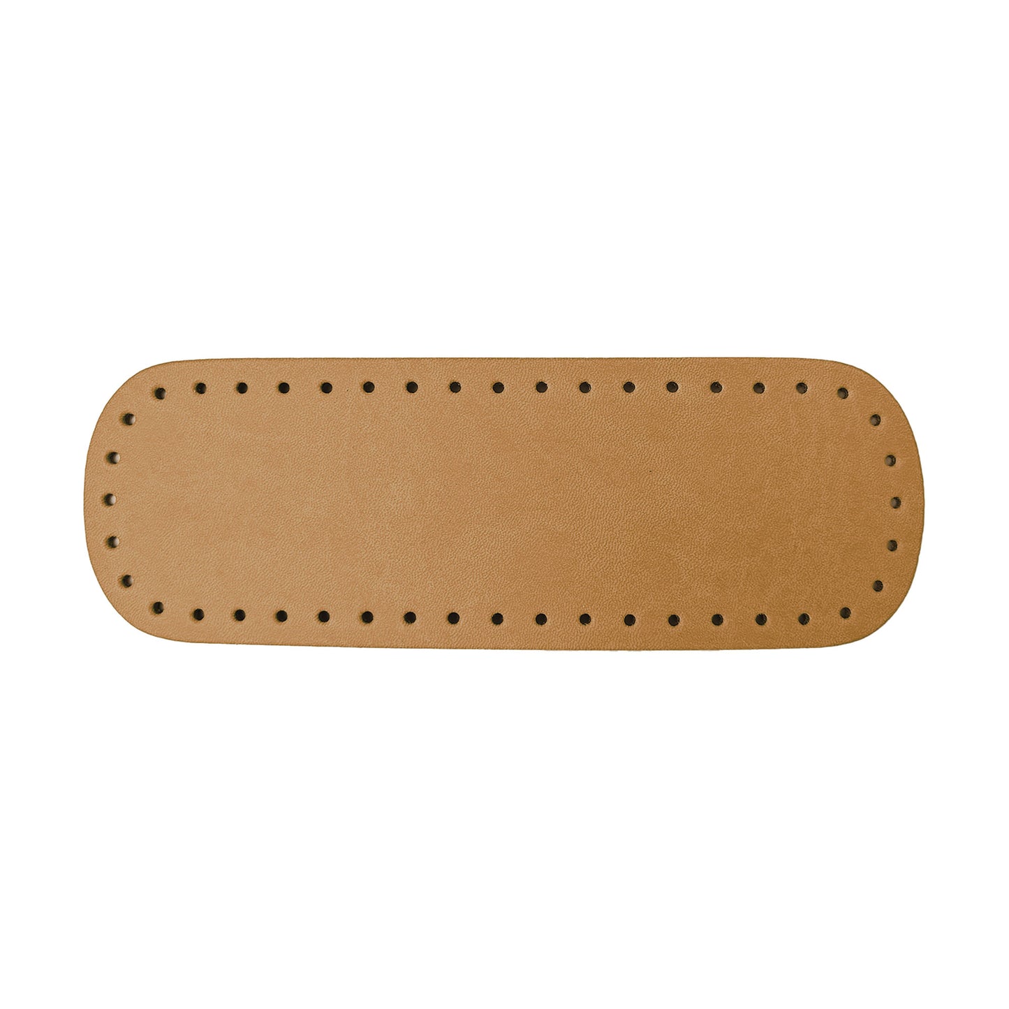 Fondo Borsa Ovale 24x8 cm in Pelle Sintetica e Cuoio Rigenerato - Vari Colori