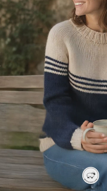 Maglione con Righe