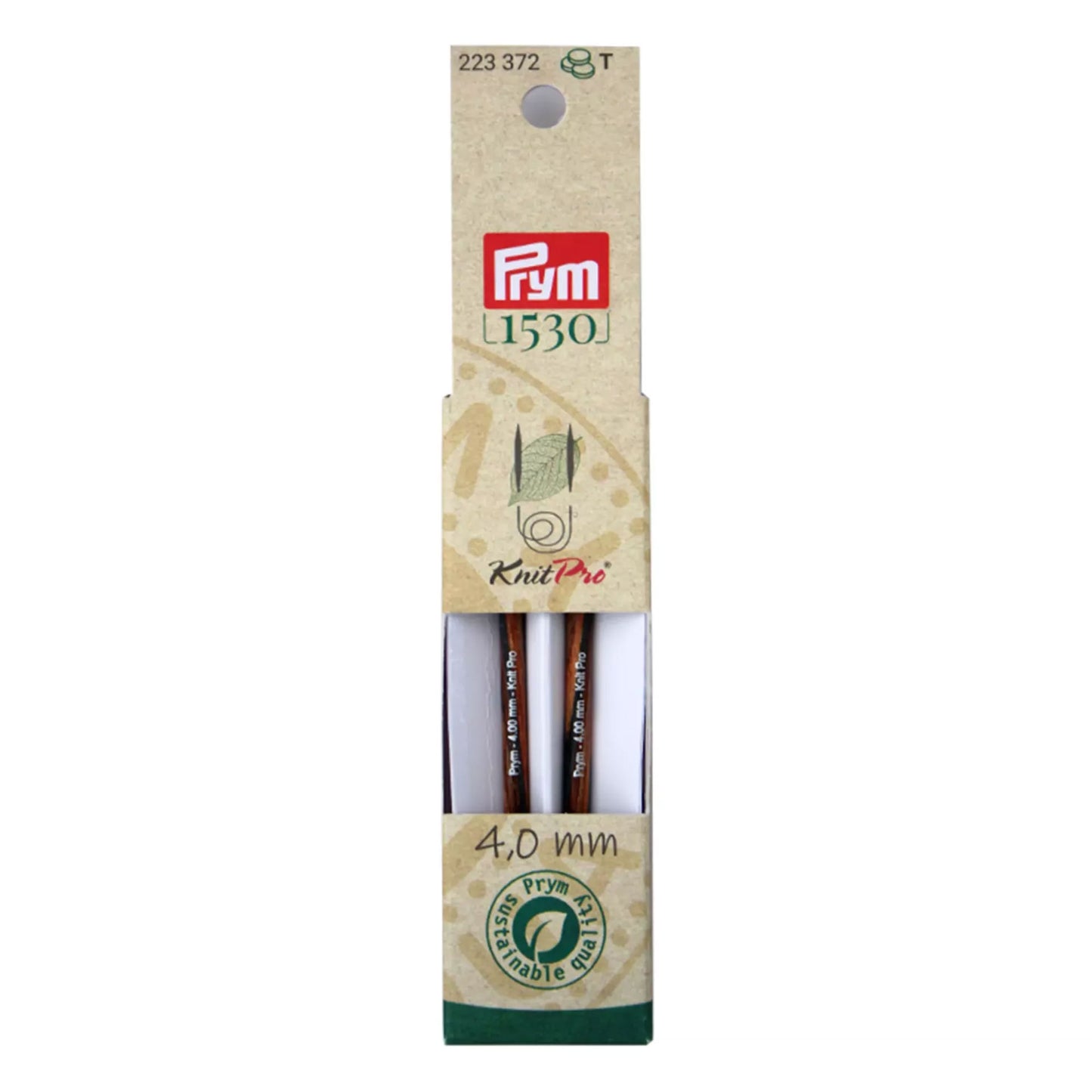 Punte per Ferri Circolari Prym Natural Corte