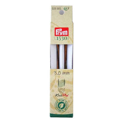 Punte per Ferri Circolari Prym Natural Lunghe