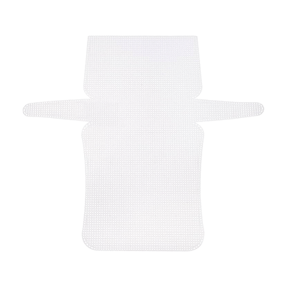 Rete Canvas Sagomata per Pochette 27x16x7cm (chiusa) Bianca | Base Borsa per Fettuccia e Filati