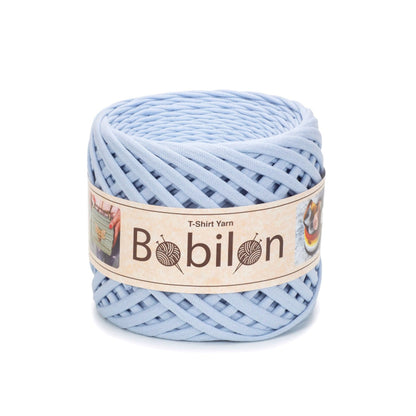 Fettuccia Bobilon Medium 7-9 mm filato T-shirt per borse e cestini – colore sky blue