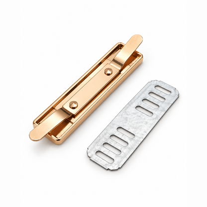 Targhetta “Fatto a Mano” in Metallo 49×12 mm