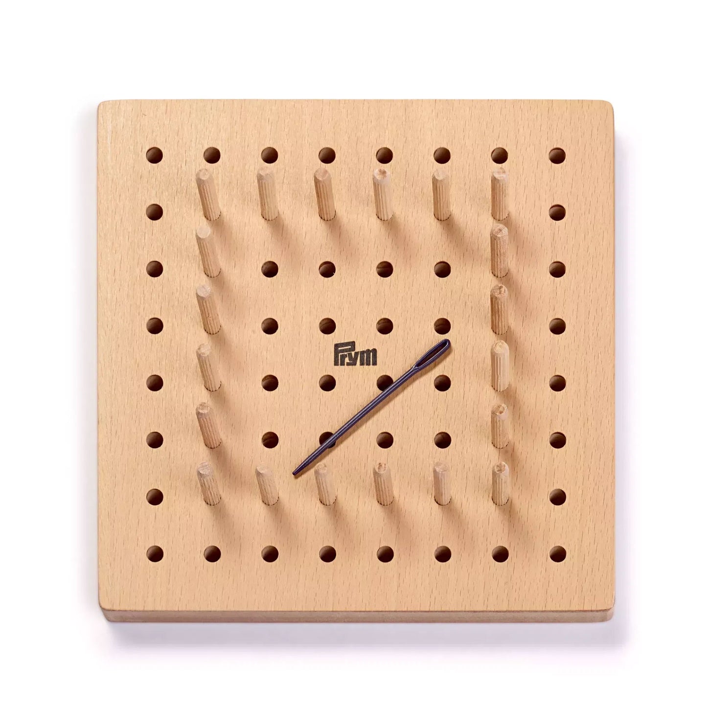 Telaio Loom MINI Prym 18x18 cm in legno con picchetti per creare quadrati in lana 624159