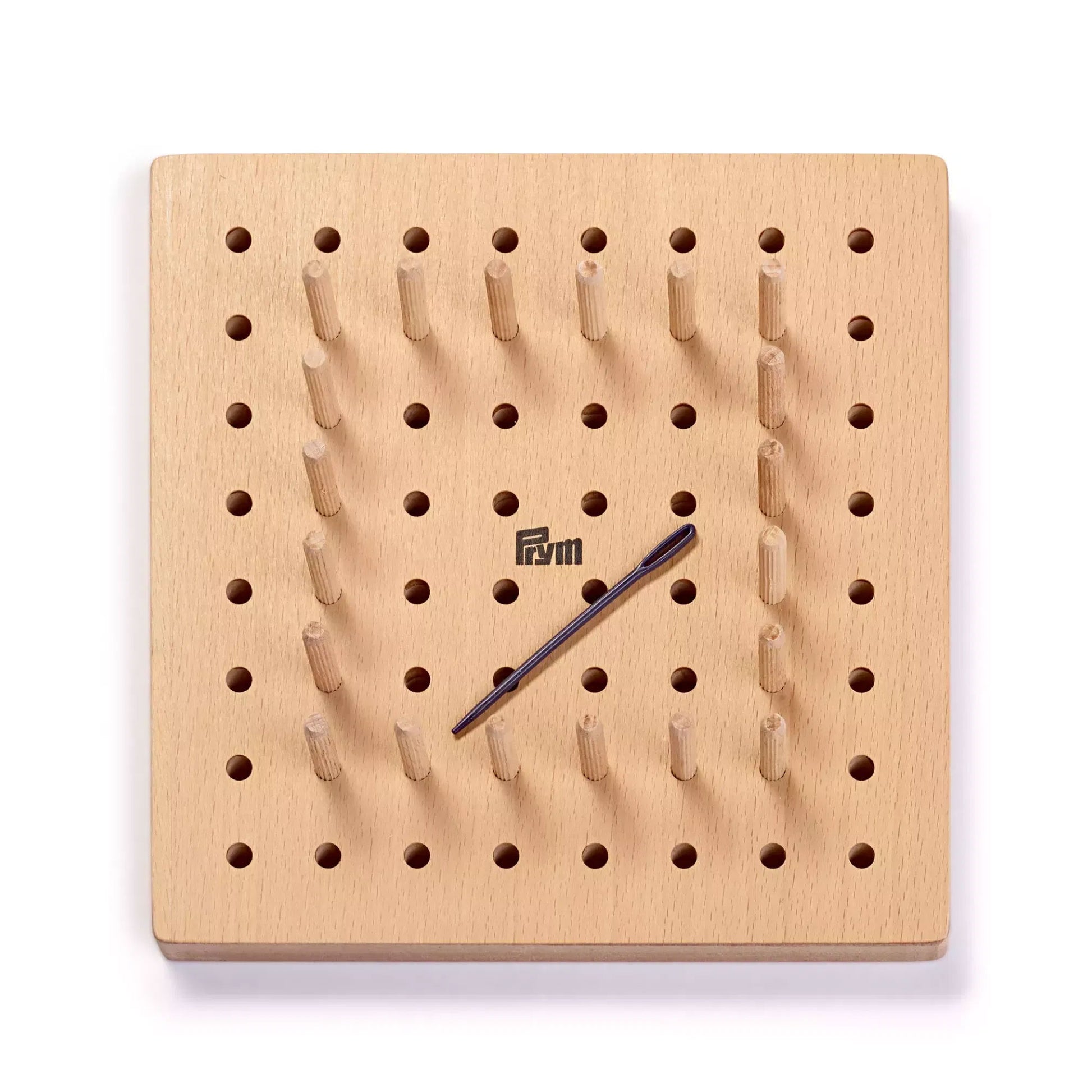 Telaio Loom MINI Prym 18x18 cm in legno con picchetti per creare quadrati in lana 624159
