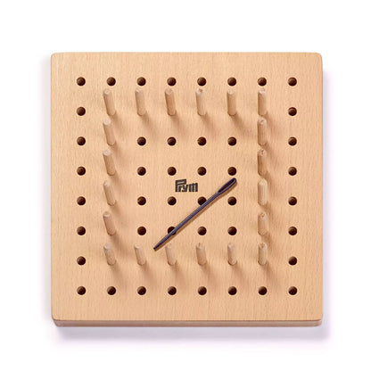 Telaio Loom MINI Prym 18x18 cm in legno con picchetti per creare quadrati in lana 624159