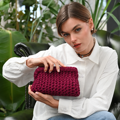 Clutch Velvet Bag Mondial