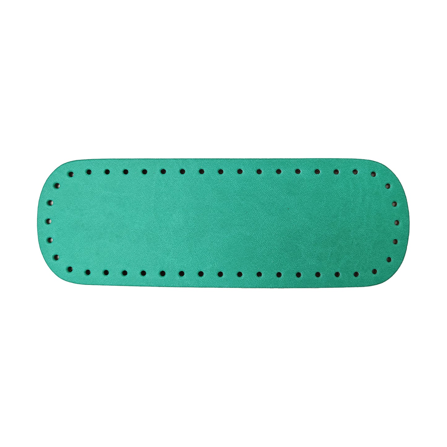 Fondo Borsa Ovale 24x8 cm in Pelle Sintetica e Cuoio Rigenerato - Vari Colori