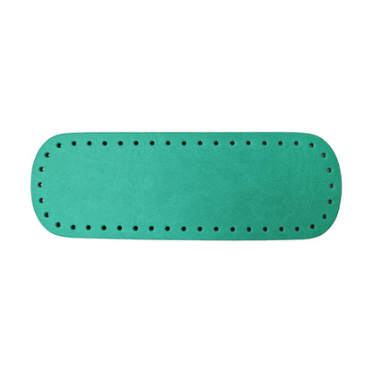 Fondo Borsa Ovale 24x8 cm in Pelle Sintetica e Cuoio Rigenerato - Vari Colori