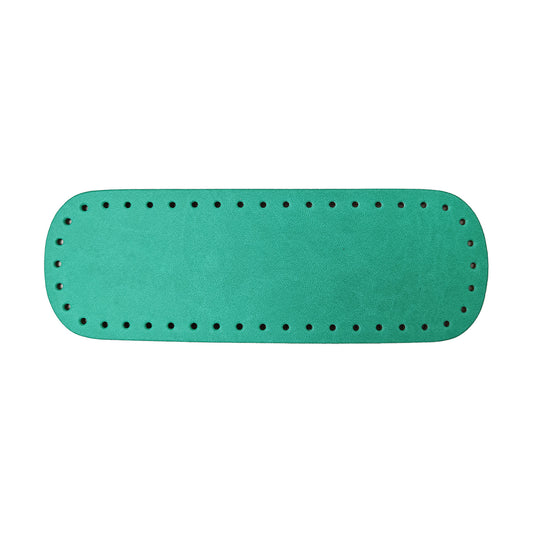 Fondo Borsa Ovale 24x8 cm in Pelle Sintetica e Cuoio Rigenerato - Vari Colori