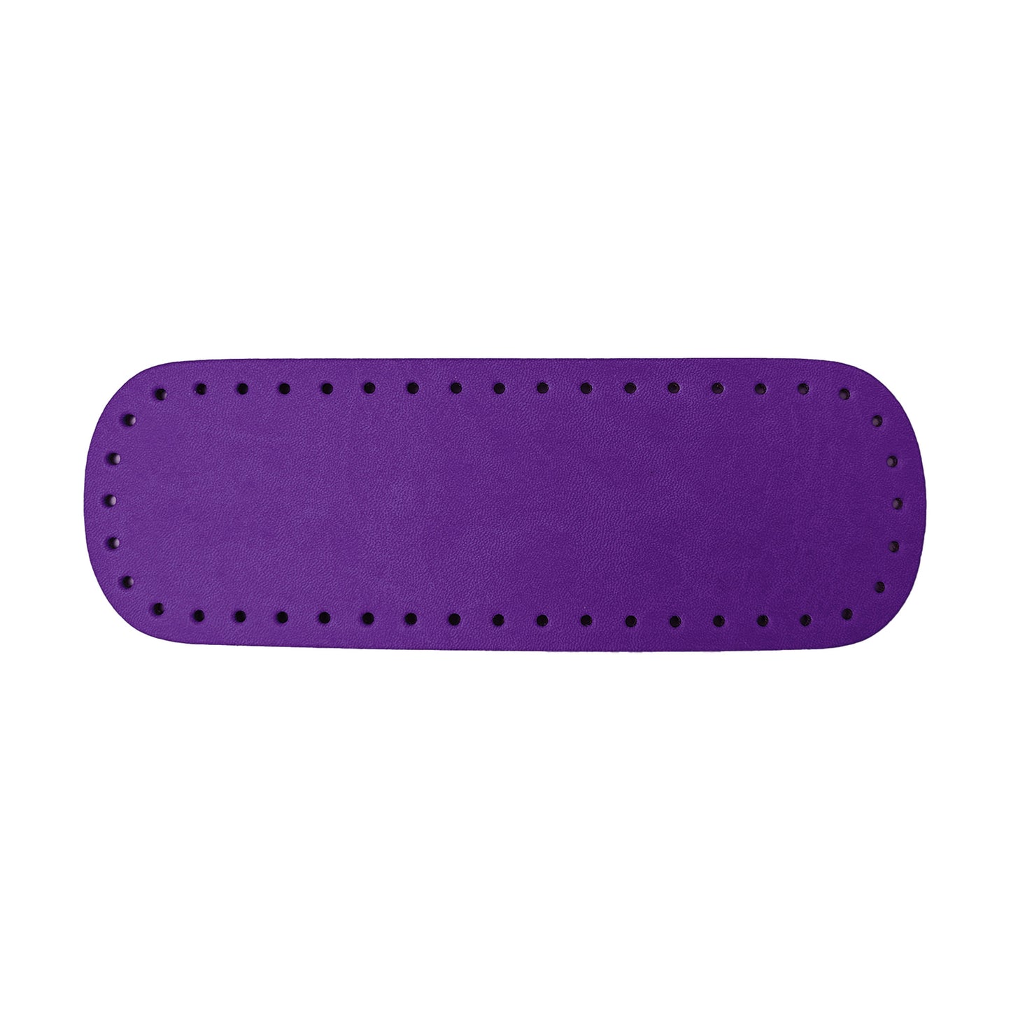 Fondo Borsa Ovale 24x8 cm in Pelle Sintetica e Cuoio Rigenerato - Vari Colori