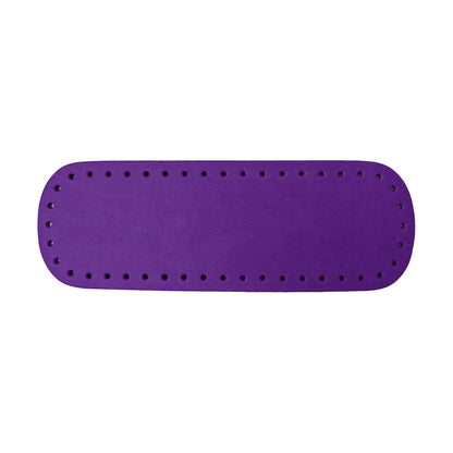 Fondo Borsa Ovale 24x8 cm in Pelle Sintetica e Cuoio Rigenerato - Vari Colori