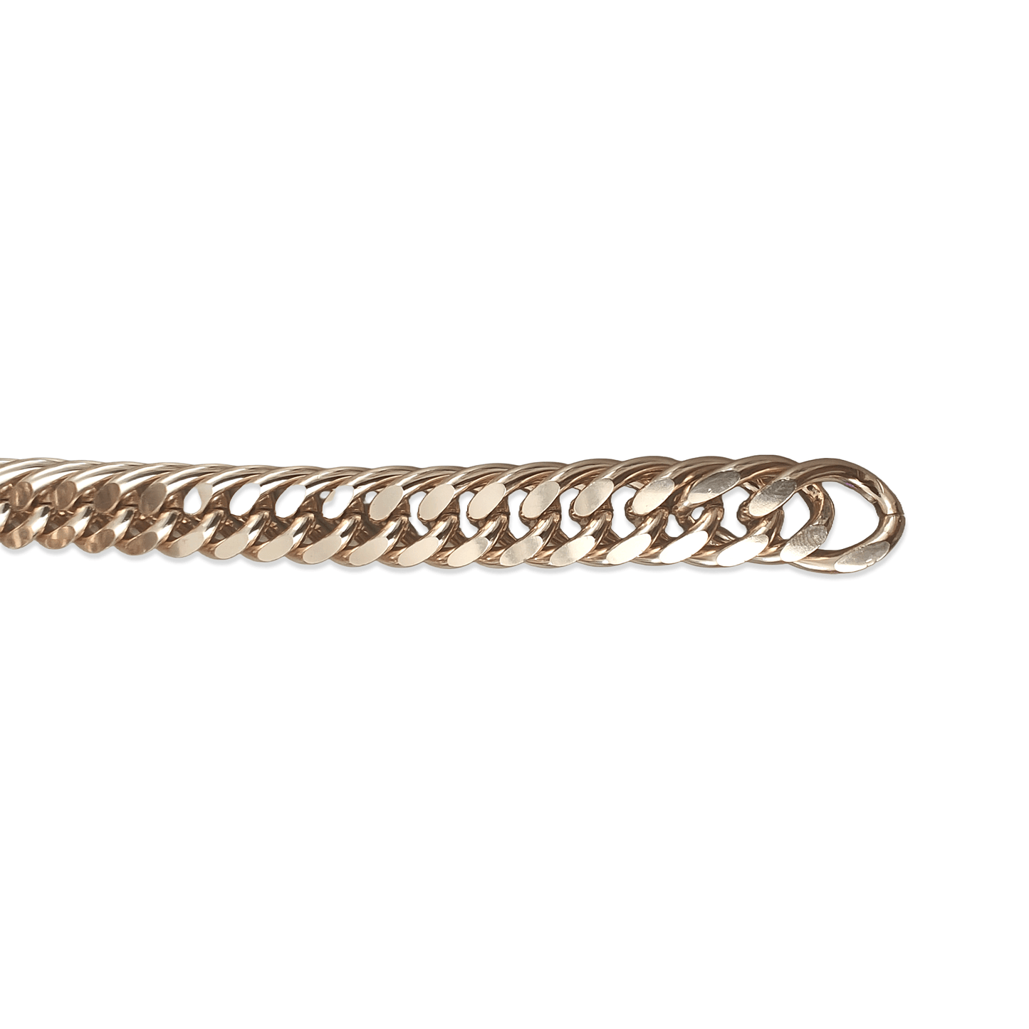 Catena Martellata per Borse – Maglia Grumetta Piatta (1pz=50cm)