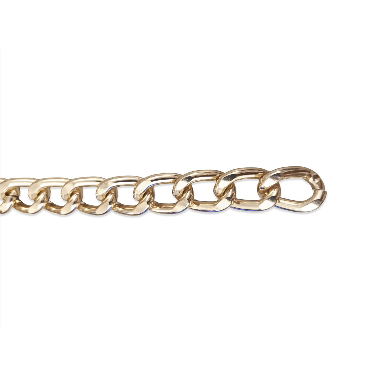 Catena Martellata per Borse – Maglia Grumetta Piatta (1pz=50cm)