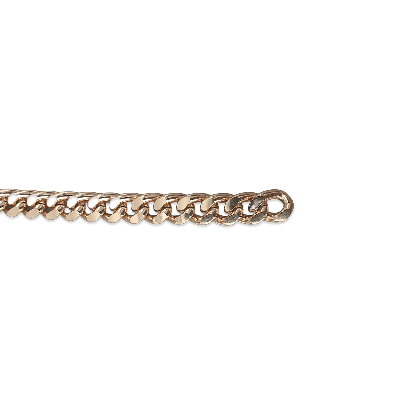 Catena Martellata per Borse – Maglia Grumetta Piatta (1pz=50cm)